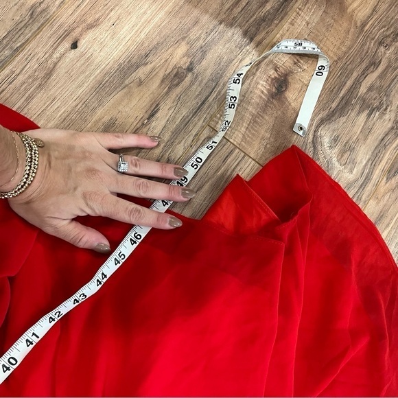 Fame and Partners High Neck Chiffon Maxi Dress - Picture 9 of 12